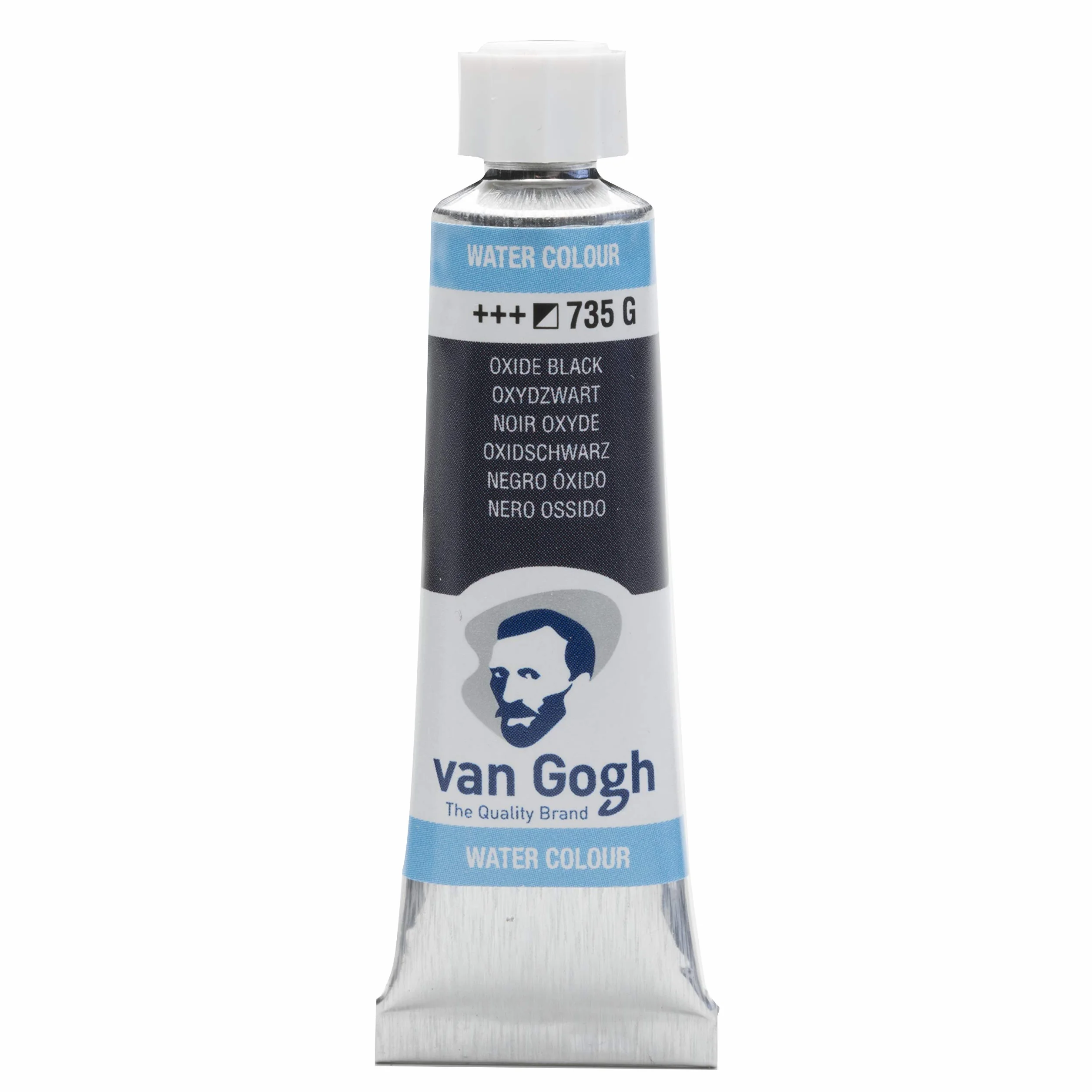 Van Gogh Farba akwarelowa, tubka 10 ml, kolor czarny oksydacyjny 735