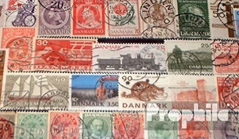 Dania 100 ró?ne Znaczki (Znaczki dla kolekcjonerów)