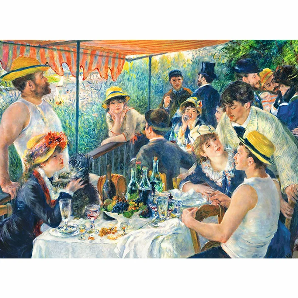 Trefl Śniadanie Wioślarzy Puzzle 1000 Elementów Art Collection Wysokiej Jakości dla Dorosłych i Dzieci od 12 lat