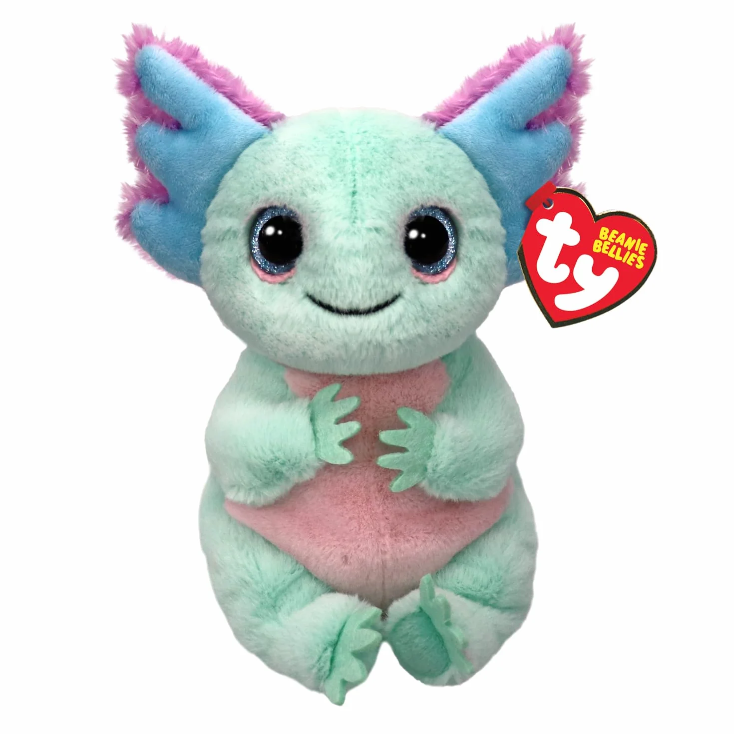 TY Alex Axolotl - Beanie Bellies Reg miękka pluszowa zabawka dla dzieci, dla niemowląt, przytulanek, kolekcjonerskich pluszaków