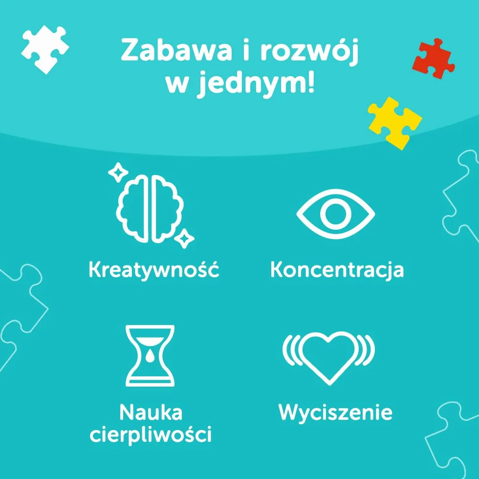 Trefl - Babies and the Bear, Na farmie - 4 Duże Układanki Kształtowe dla Najmłodszych, od 2 do 5 Elementów, Zwierzęta z Bajki Bobaski i Miś, Grube Puzzle dla Maluchów, Zabawa dla Dzieci od 2 lat