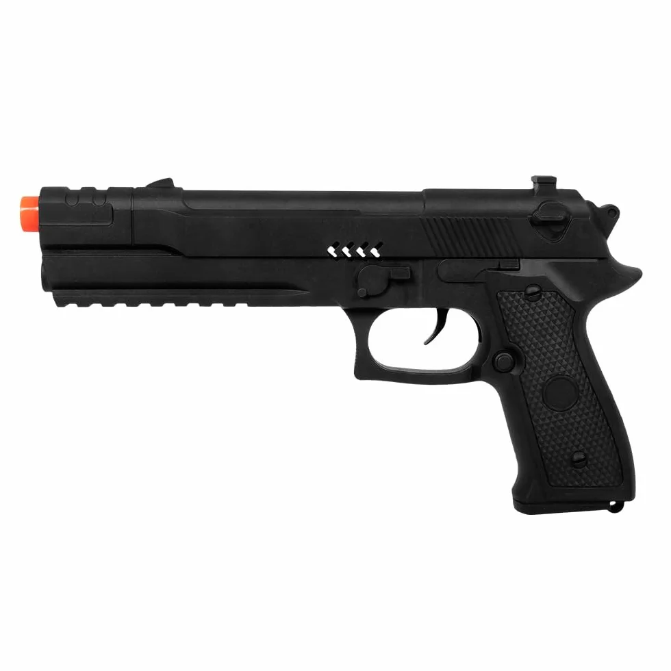 Boland 00439 - Policyjny pistolet SWAT z dzwikiem, 27 cm, policjant, zabawkowa broD, sztuczny pistolet, kostium, karnawaB, bal przebieraDców