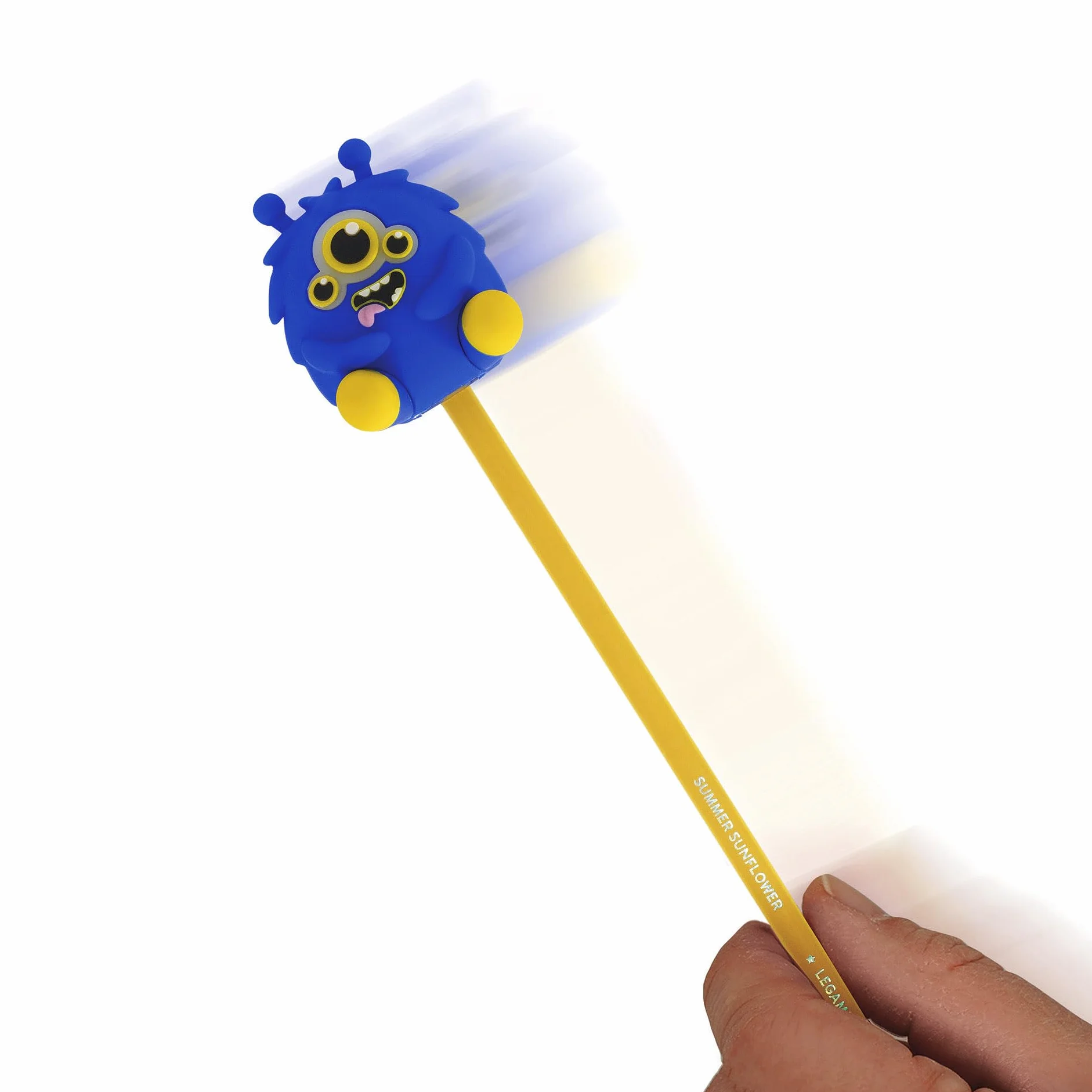 Legami Świecąca temperówka z pojemnikiem Sharpening Is Magic, temperówka, zapala się, szkoła z motywem potwora