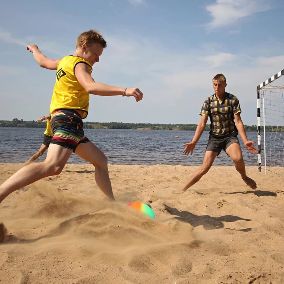 Piłka do gry w piłkę PCW, piłka do gry w piłkę nożną, miękka piłka PCW dla dzieci, wielokolorowa, tęczowa piłka dla dzieci, piłka do piłki nożnej, softball, do użytku wewnątrz i na zewnątrz