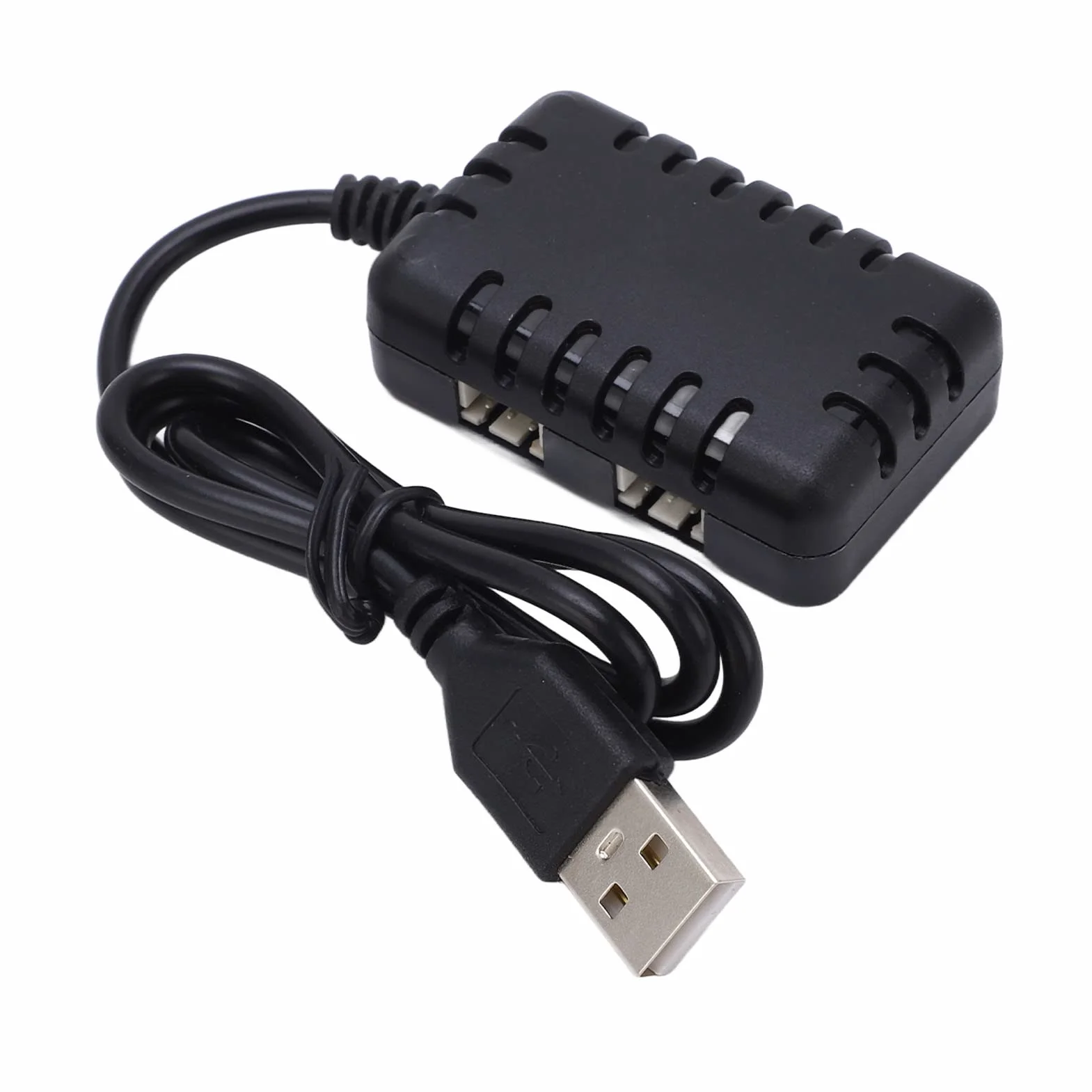 2 w 1 7,4 V ładowarka do Akumulatora LIPO z ochroną Przeciążenia, ładowarka USB do Samochodów i łodzi RC, Stabilna Plastikowa Pokrywa, Kompaktowa i łatwa do Zużycia