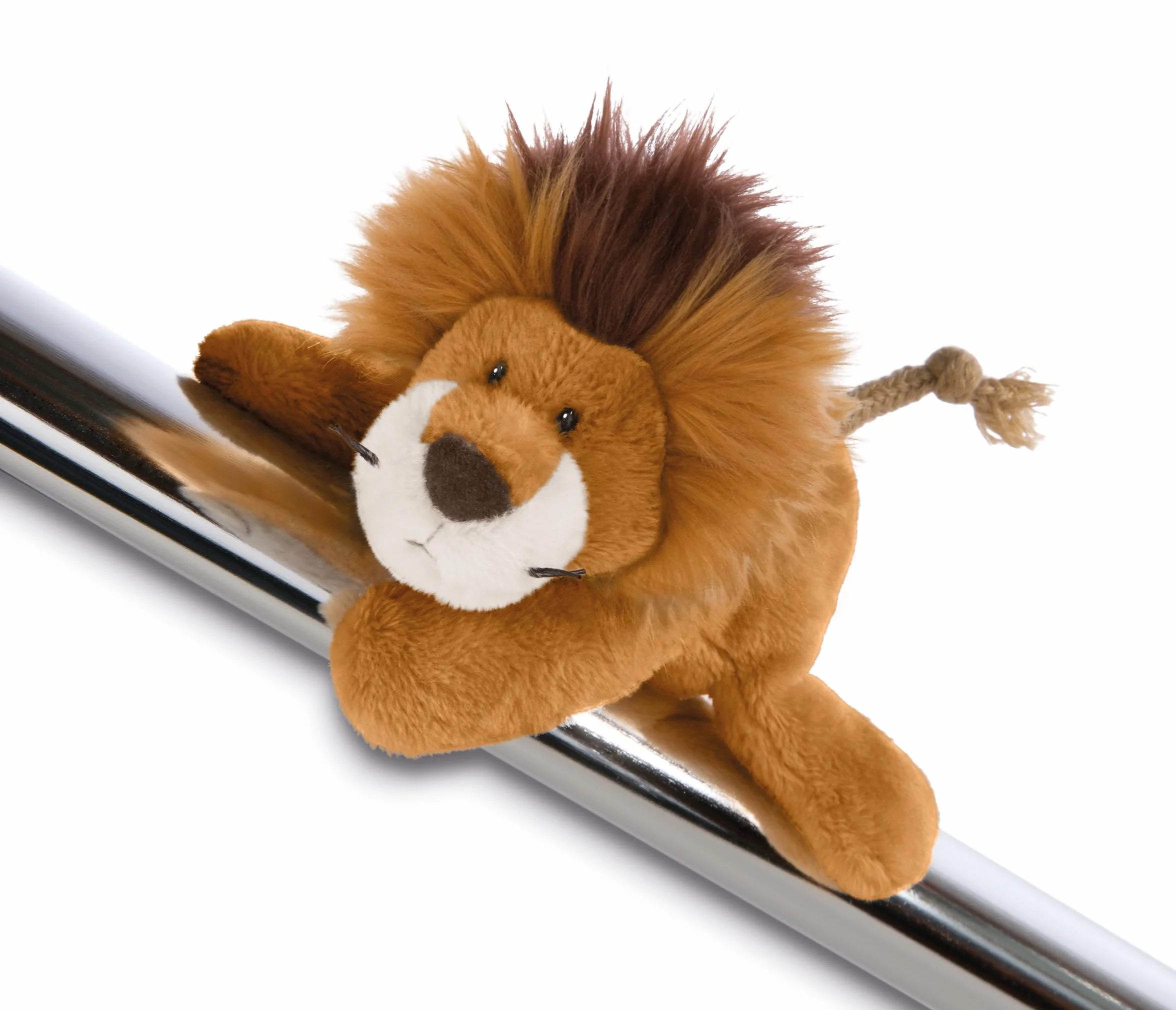 Nici 42904 magnes lion, 12 cm magnes lew Kitan, brązowy