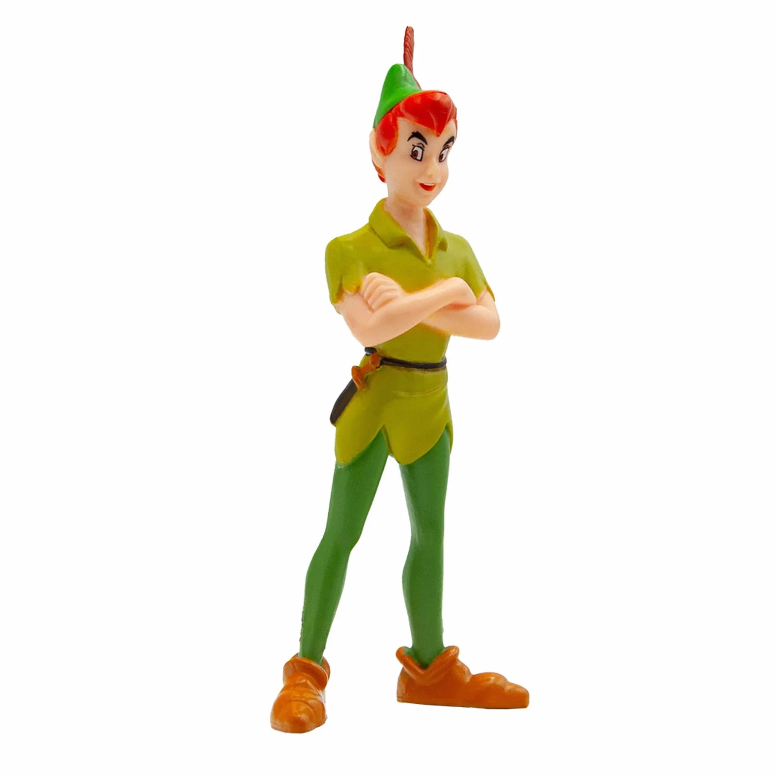 Bullyland 12650 - Figurka Walt Disney Peter Pan, ok. 9,4 cm, wierna w szczegóły, idealna jako mały prezent dla dzieci od 3 lat