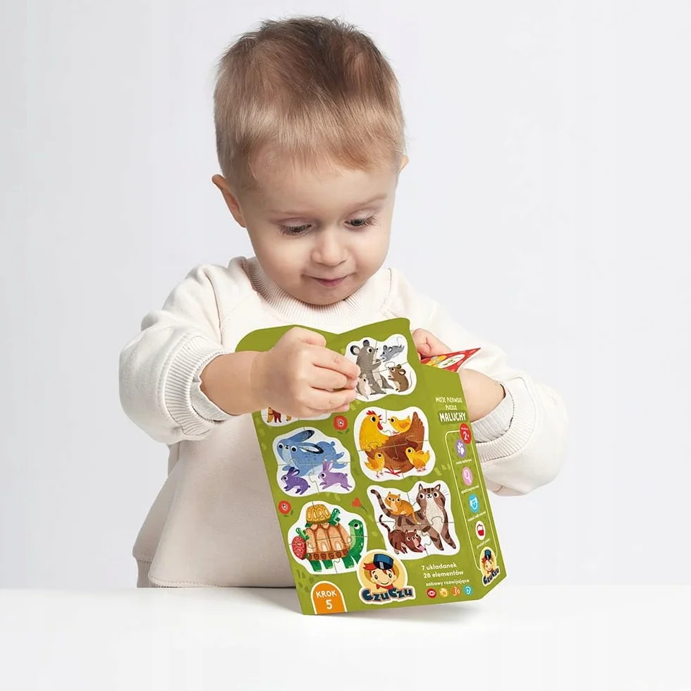 CzuCzu Moje pierwsze puzzle MALUCHY +2L