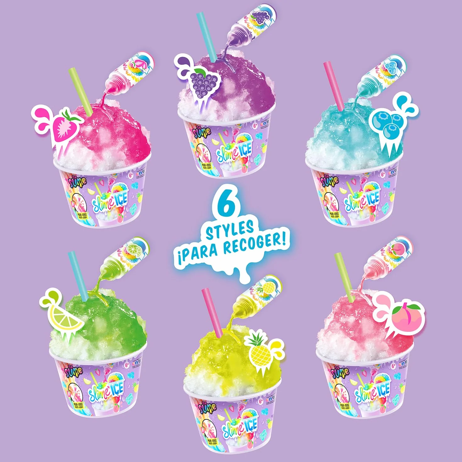 Canal Toys - So Slime - Pojemnik Slime Ice - Zestaw z zapachowym barwnikiem, łyżką do mieszania i dekoracjami - SSC299