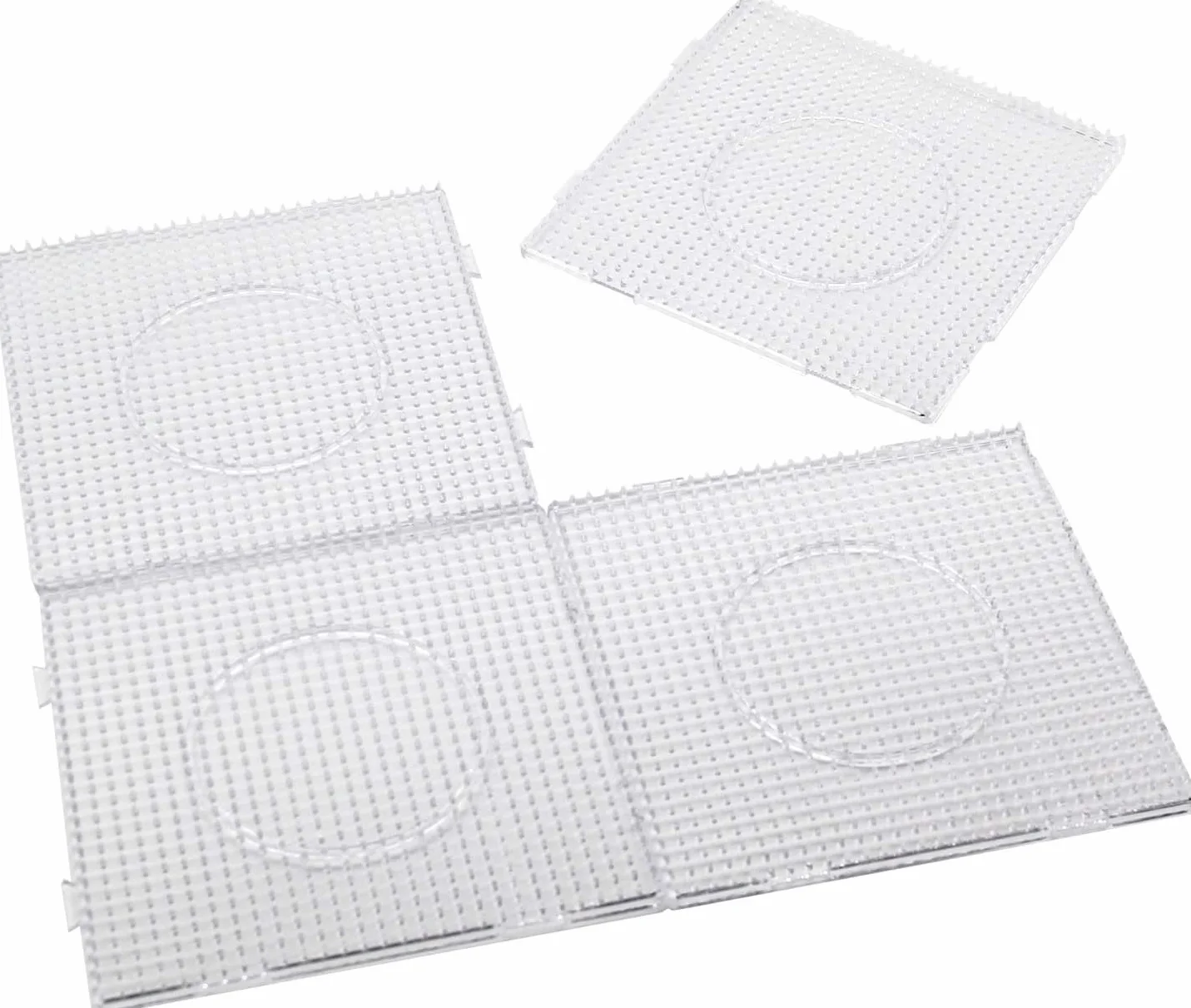 Vytung Zestaw 4 szt. koralików bezpiecznikowych 5 mm, 130 wzorów, pęseta i papier do prasowania, duże przezroczyste plastikowe tablice pegboardowe, szablon, koraliki dla dzieci, koraliki rzemieślnicze