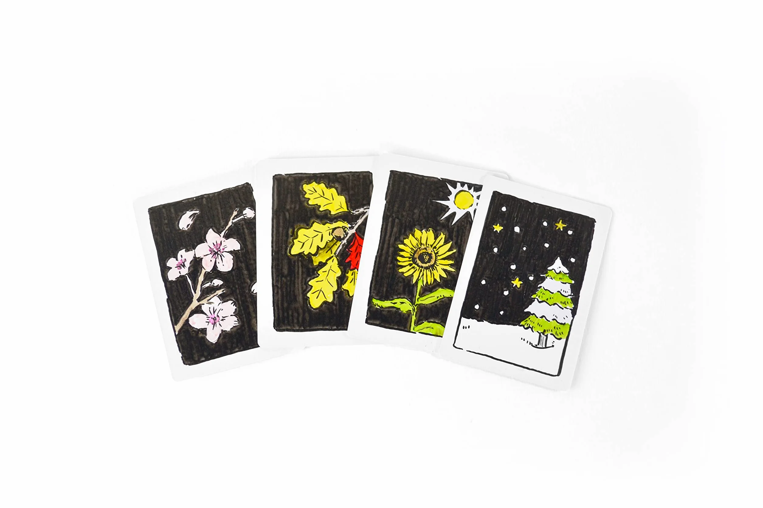 Apostrophe Games Miniaturowe puste karty do gry (matowe wykończenie), 200 kart, 4,4 cm x 6,8 cm, karty do pokera w połowie rozmiaru, karty Flash, karty do gier planszowych, przewodnik do nauki i