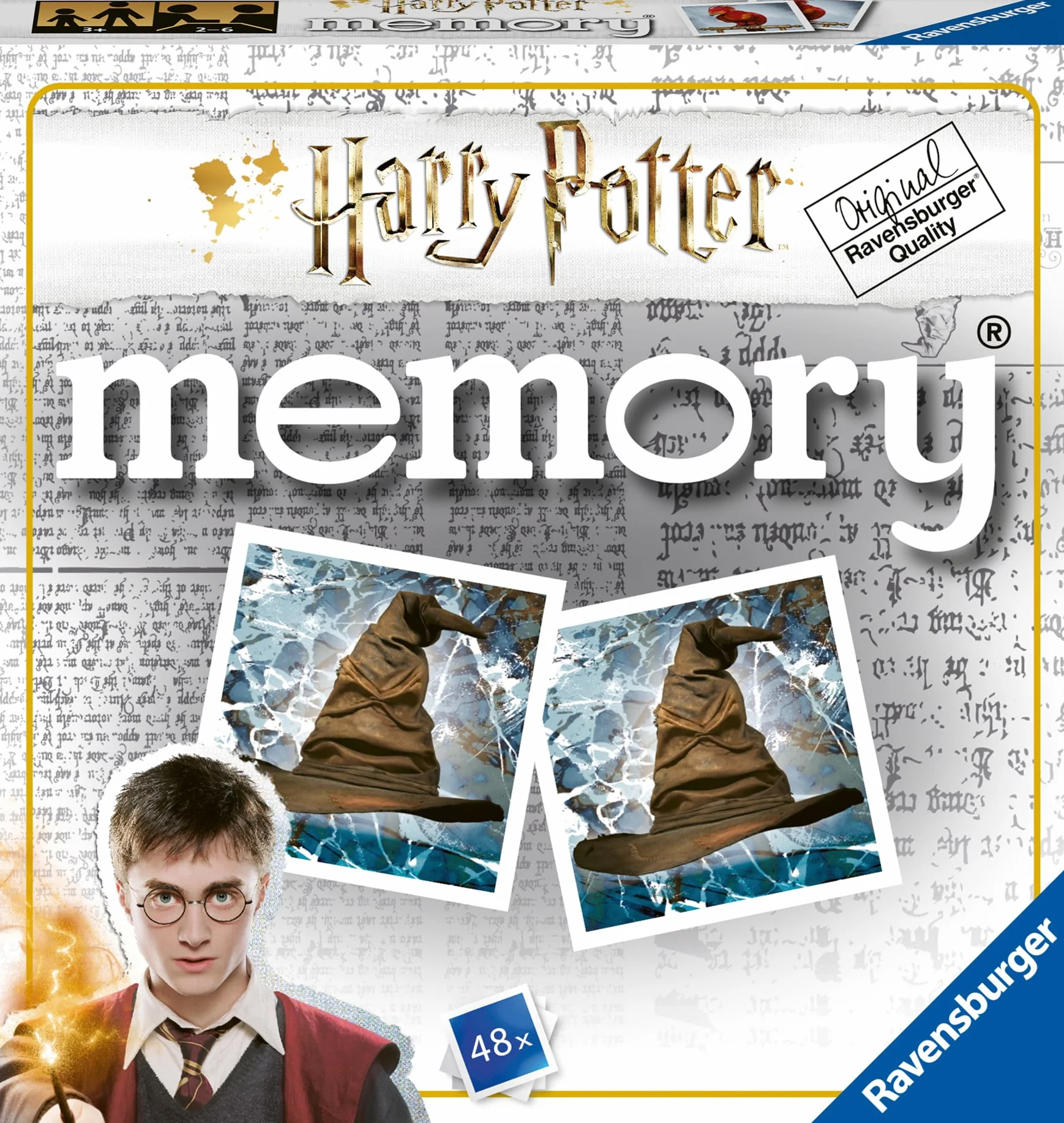 Ravensburger 20560 - Harry Potter Mini Memory gra pamięci,